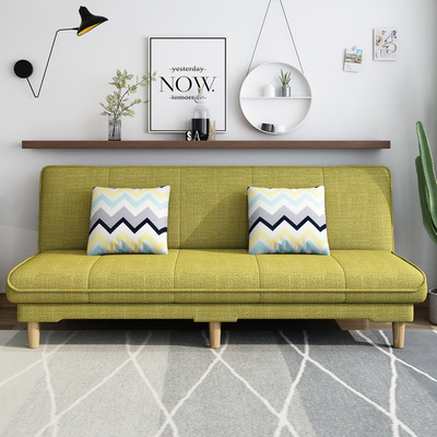 沙发睡床两用布艺沙发小户型可折叠客厅出租屋简易卧室两用沙发床