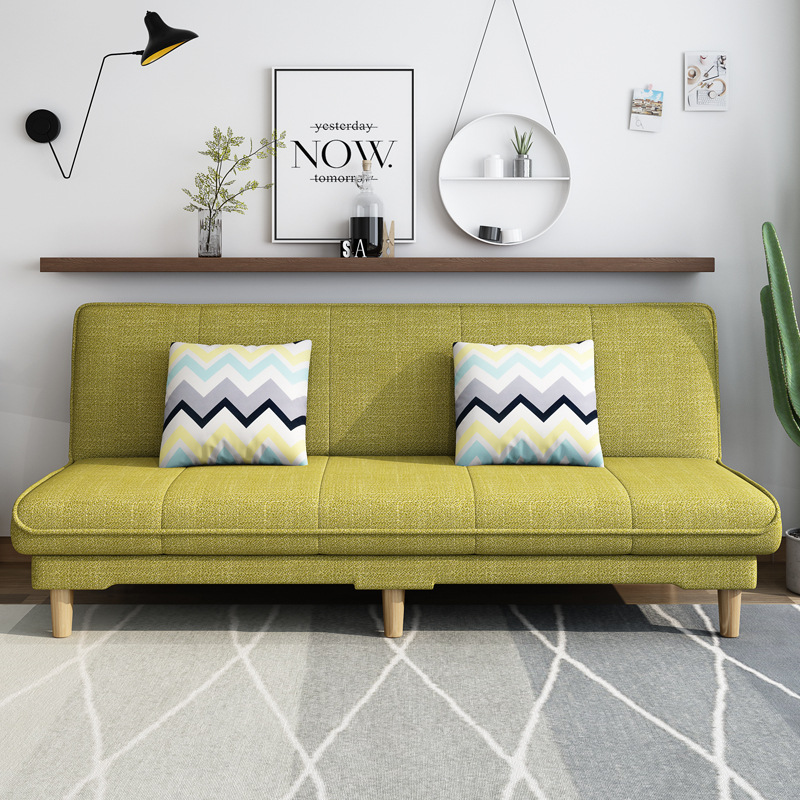 沙发睡床两用布艺沙发小户型可折叠客厅出租屋简易卧室两用沙发床