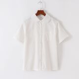 Японская белая рубашка для школьников для работы, (в наличии на складе), оптовые продажи