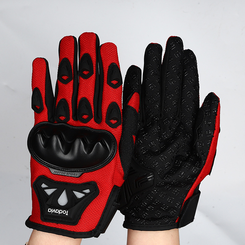 Guantes guantes de motocicletas guantes anti-caídas de carretera de carreras de carretera anti-caída guantes personalizados resistentes al desgaste