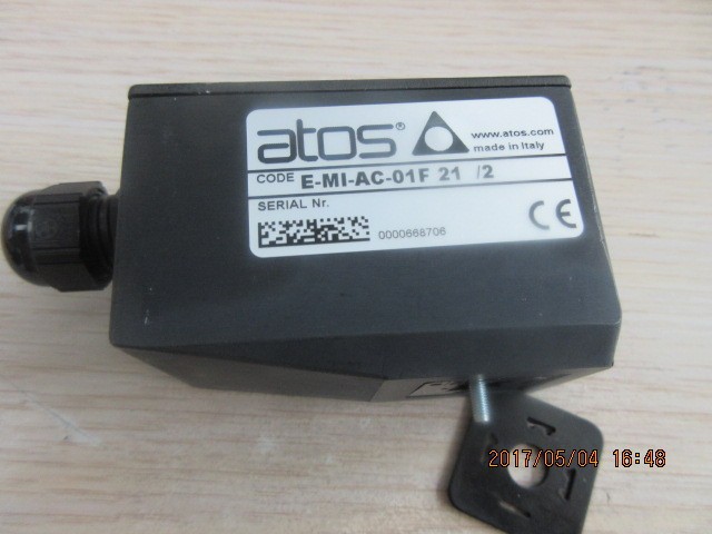 E-MI-AC-01F 21/2 Original Italian ATOS ATOS AmpliFier Original Spot FACtory Direct Sales E-MI-AC-01F 21/2 Original Italian ATOS ATOS AmpliFier Original Spot FACtory Direct Sales