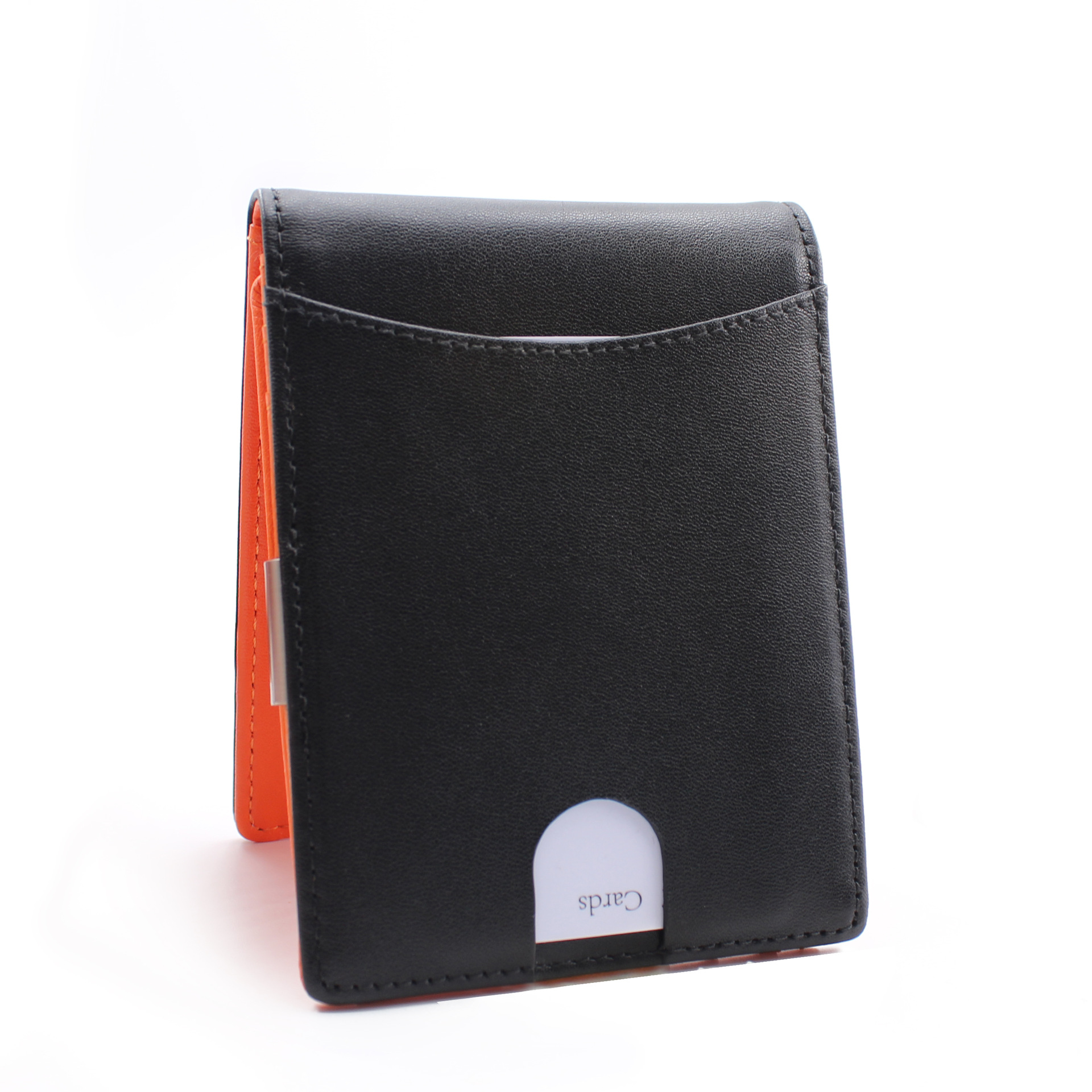 亞馬遜定制 歐美時(shí)尚休閑 輕修平紋超纖 三折多卡位零錢(qián)包美金夾