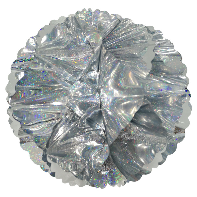 工厂直销镭射膜蜂窝球圣诞节生日派对婚庆装饰纸花蜂巢灯笼-2.