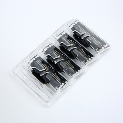 Manual 3-blade shaving razor, stainless steel old-fashioned razor, direct factory supply