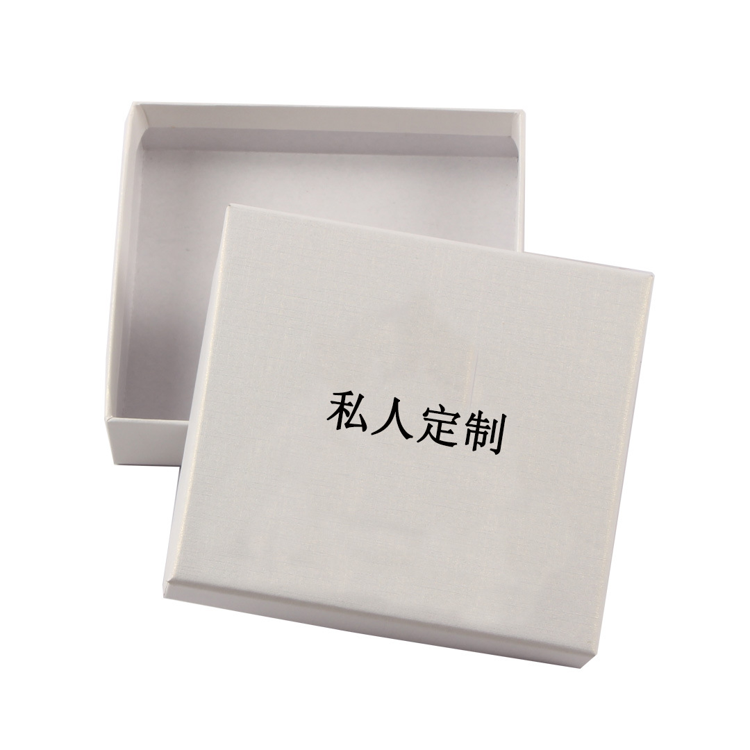 厂家批发纯色领花盒 牛角领结盒 丝巾包装盒子 定制加Logo