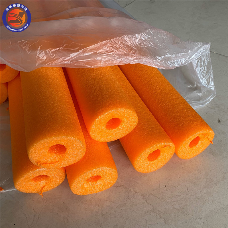 厂家直销 7.5cm直径珍珠绵游泳棒 儿童益智水上玩具海绵