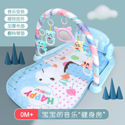 goods in stock Cross border Explosive money baby Pedal harp Toys baby music Fitness frame Newborn 0-1 Year-old fitness frame