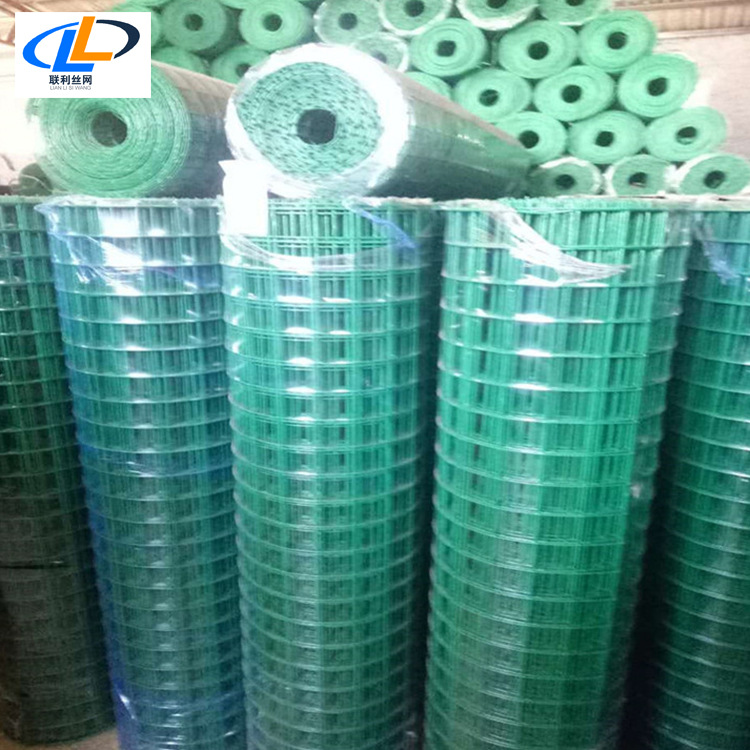 散养鸡猫栅栏加密型绿色网格网工地施工菜园子铁网围栏家用不锈