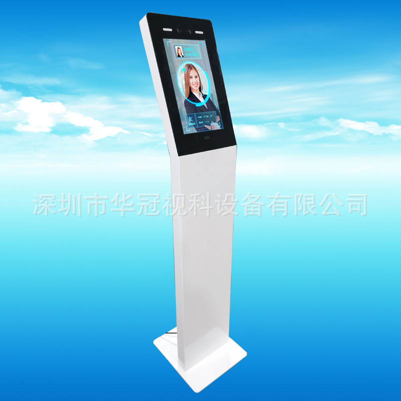 15.6寸 定 制款双目活体检测人脸识别一体机  智能考勤终端一体机