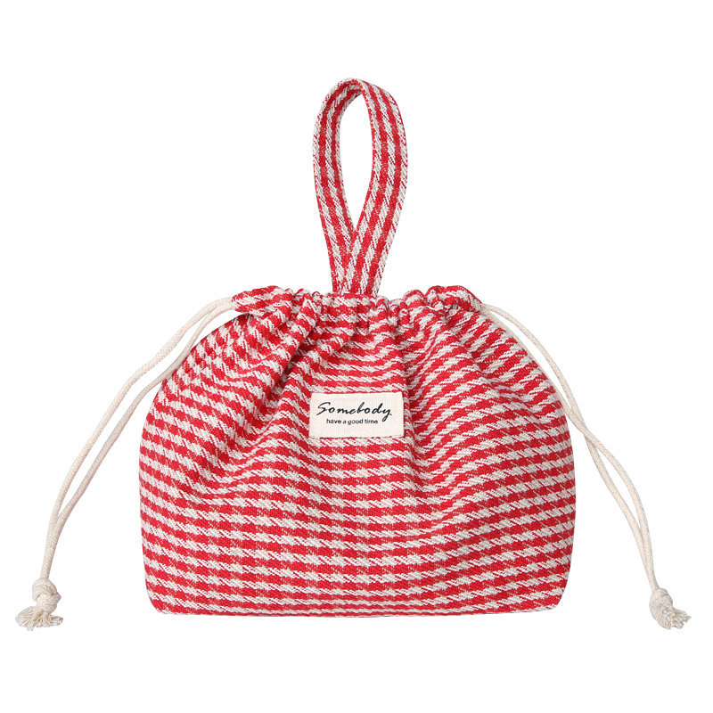 『風が来るのを待って』文芸風弁当包み-大紅