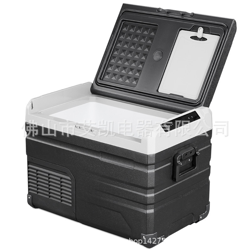 冰虎车载冰箱压缩机制冷12V24V车家两用冷冻冷藏汽车速冻小型冰柜