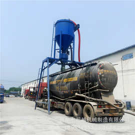 浙江粉煤灰气力装车机图片长距离钙粉气力输送机化工粉料装仓机
