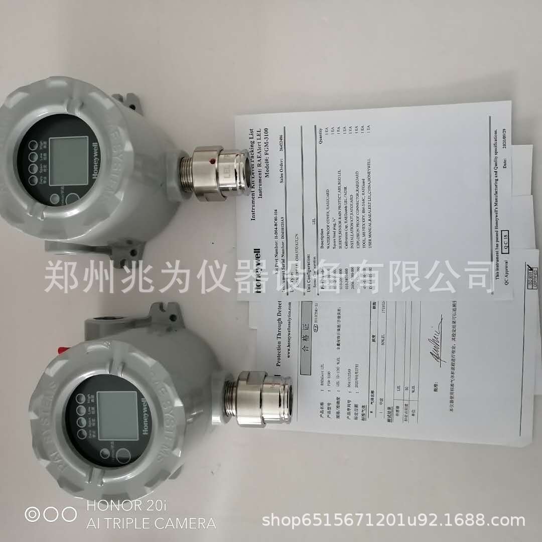 美国华瑞FGM-3100可燃气体探测器RAEAlert固定式气体检测仪RAE