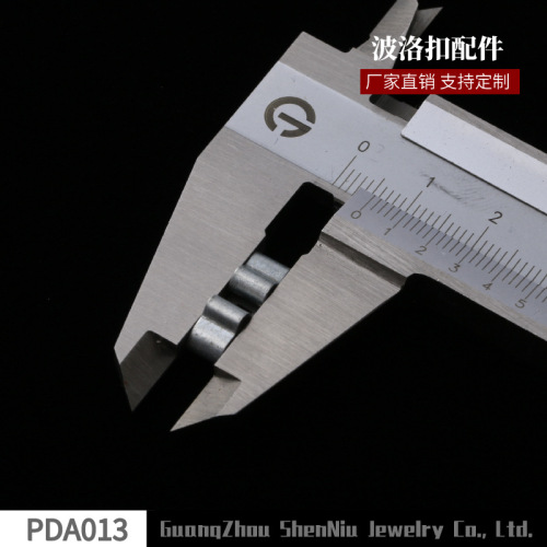 22BLK Metal Bolo Tie Accessories DIY Clip Assembly Accessories Parts Stamping Accessories Wholesale