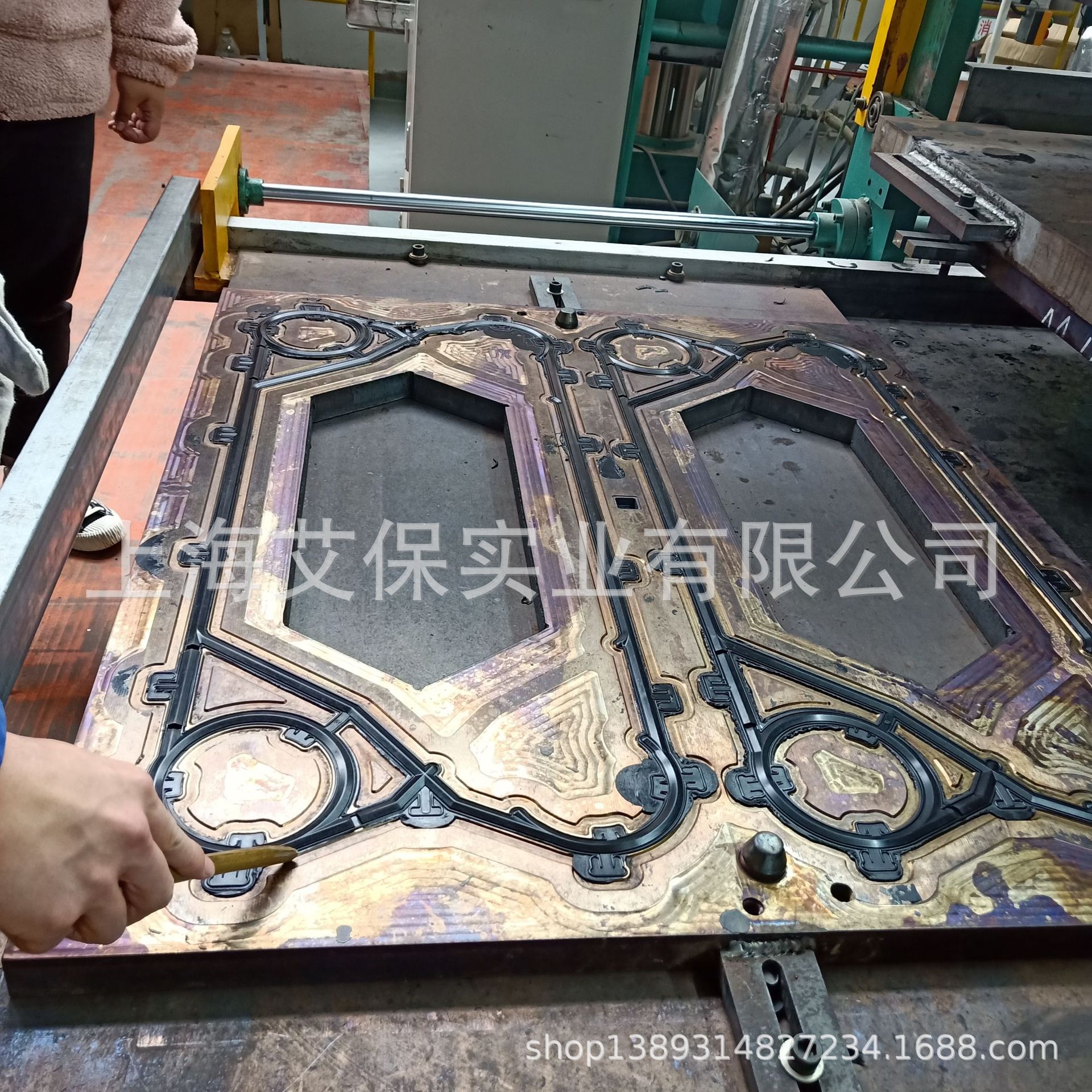 上海艾保实业有限公司供应A H17板式换热器垫片 耐温NBR密封胶垫