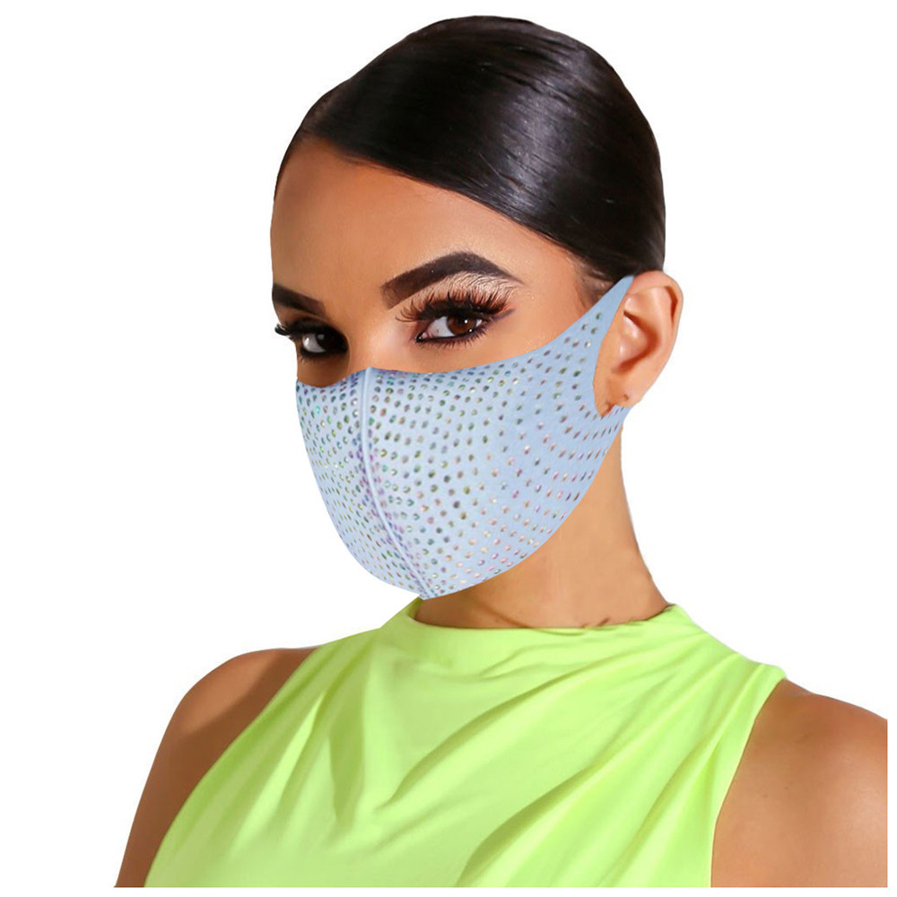 Mascarilla bucal respirable con gancho para la oreja flash drill-Multicolor NSYML132652