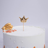 Factory directly supply 50 PU love plug -in cake decoration Star Crown Baking Birthday Cake Account