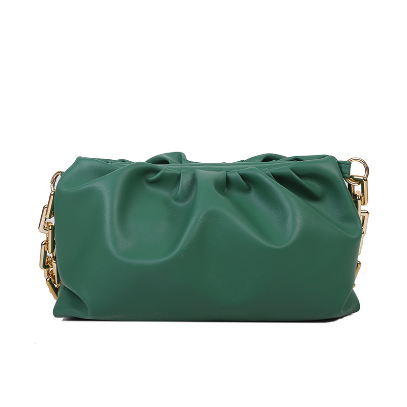 270g Weight Lock clasp Closure Type Single Shoulder Strap Strap Type Underarm Bag Bags Type Casual, Shopping Occasion Pu Leather Material Solid Color Pattern All Seasons Season Women's Gender Streetwear Style Medium Size Women's Medium Pu Leather Solid Color Streetwear Cloud Shape Lock Clasp Underarm Bag 48