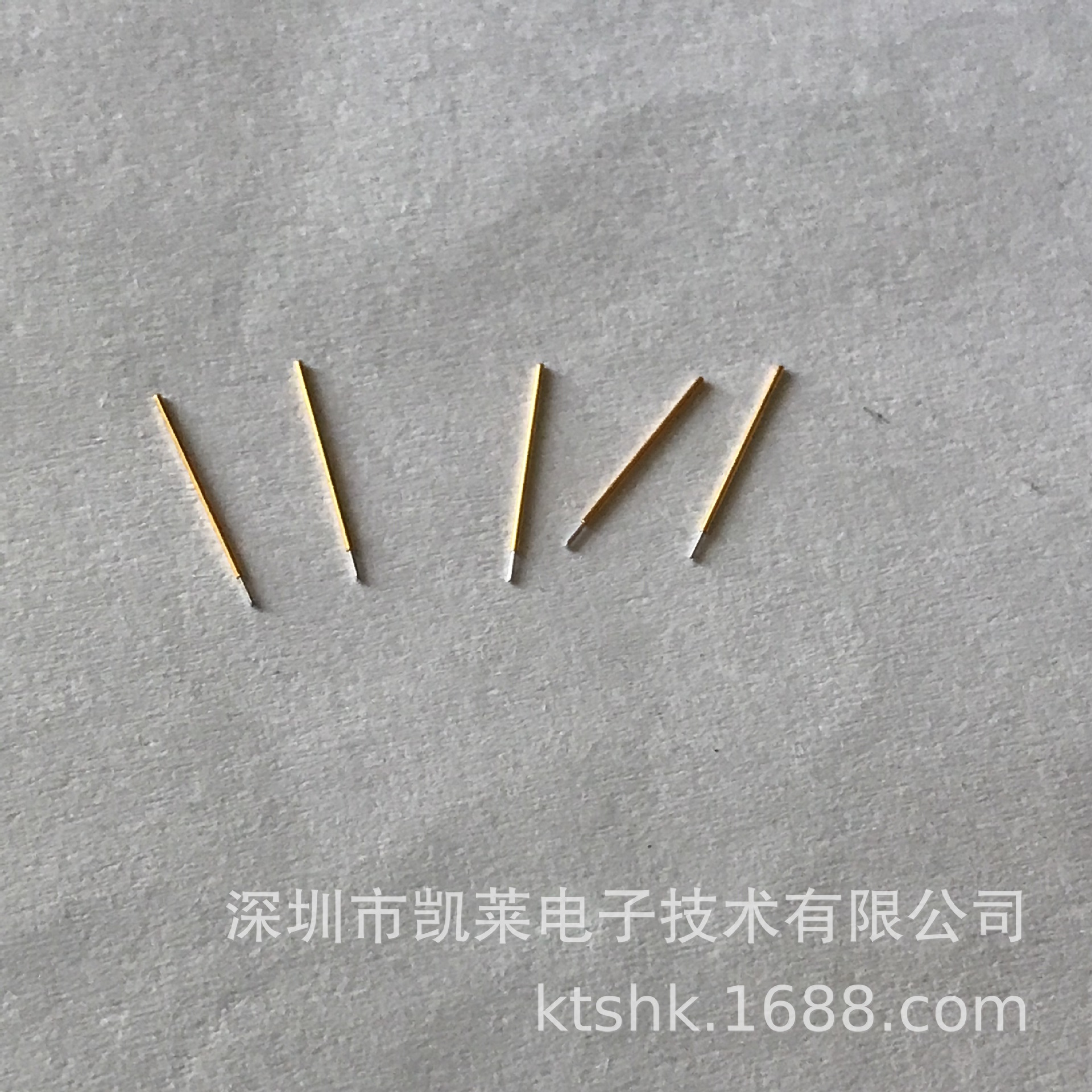 现货供应进口光板测试探针 pt040 IC电源充电探针 铍铜镀铑探针