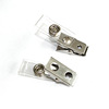 Single -hole dual -hole transparent strap metal clip card card clip clip brand clip 2 hole 4 -hole iron clip wholesale
