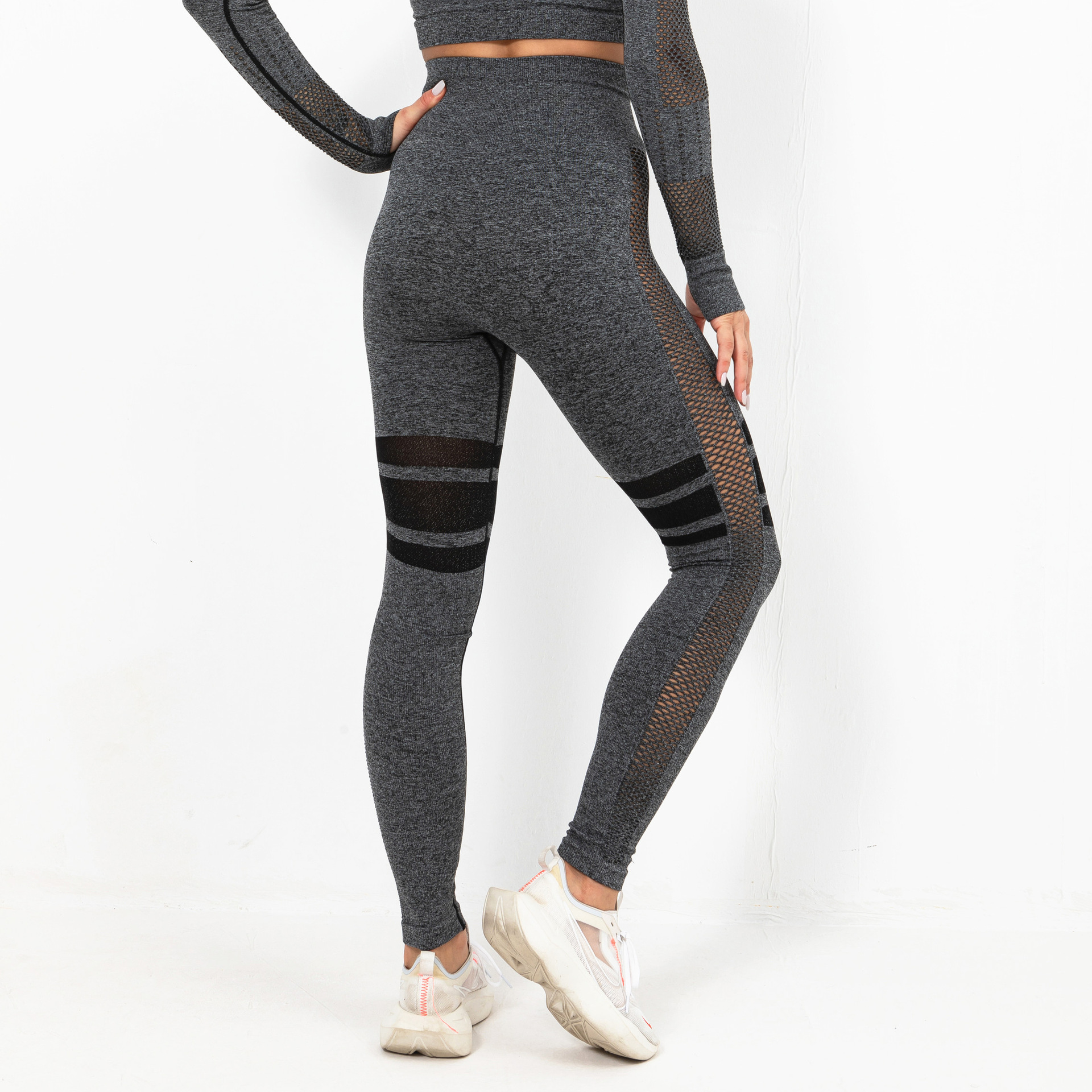 pantalones de yoga huecos sin costuras NSLX20269