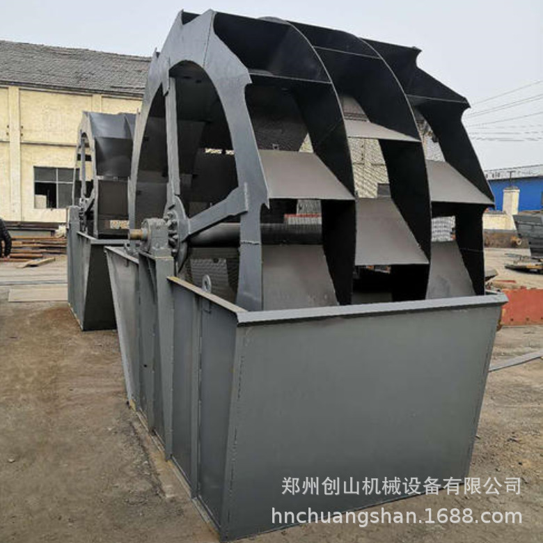 供应水冲式淘沙机 砂洗沙机  洗沙机轮  水洗沙设备  矿渣洗沙机
