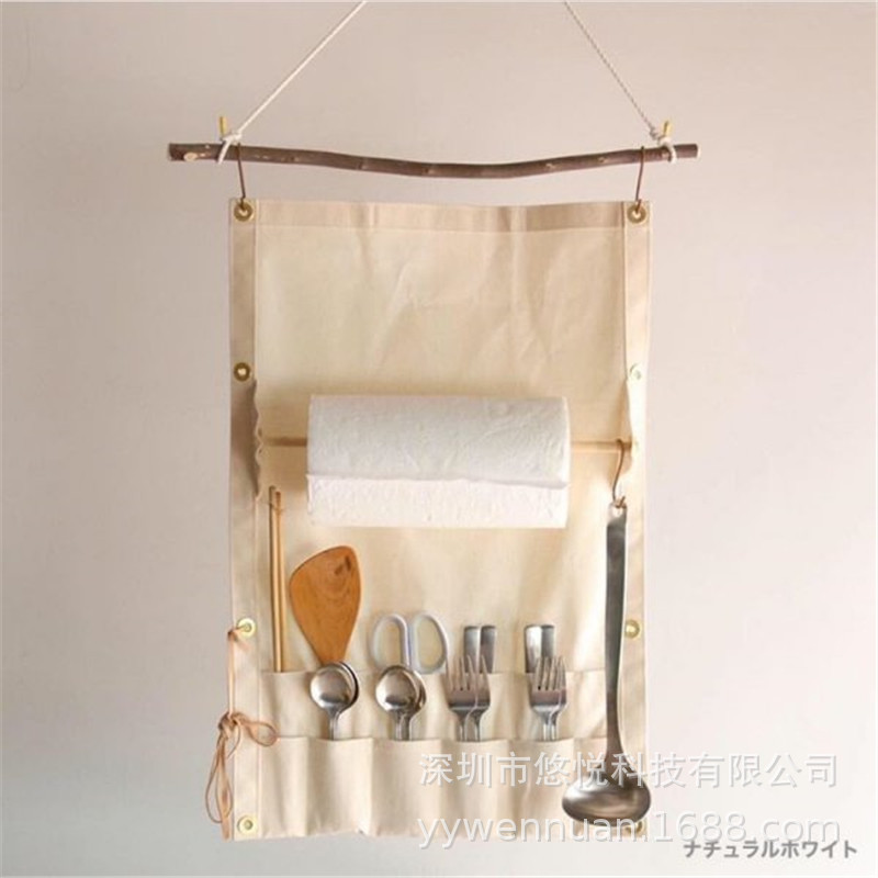 户外露营餐具收纳袋 纸巾收纳架 户外野炊帐篷挂袋