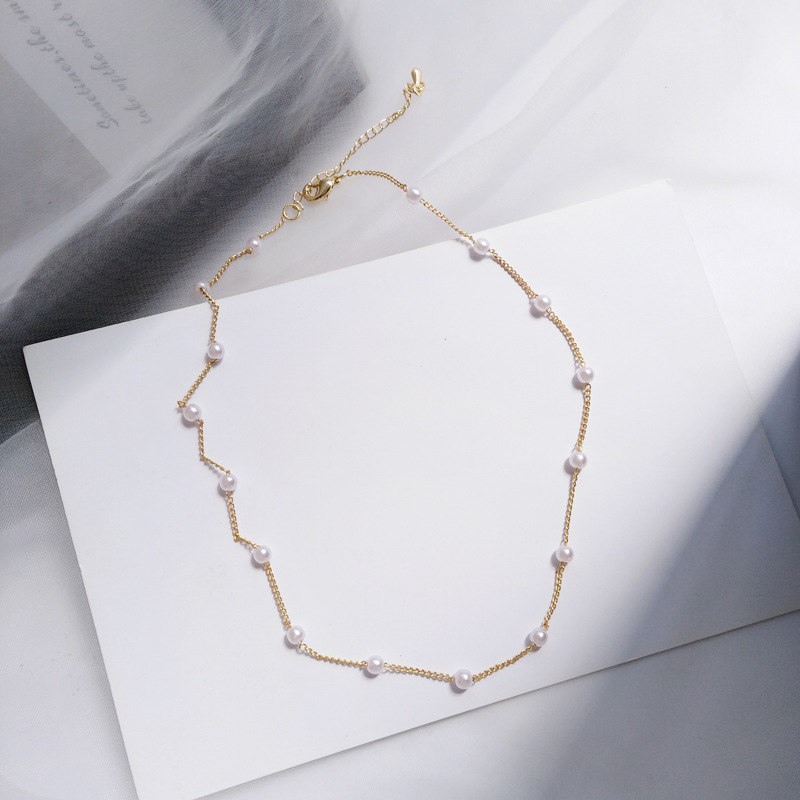 Necklace from pearl