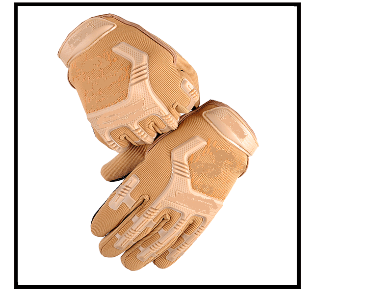 2021 Outdoor Fly Fishing Waterproof Non-slip Breathable Full-finger Durable Cycling Fishing Gloves Tactical Protective Training