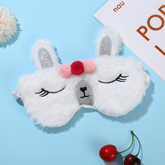 新款毛絨眼罩卡通睡眠遮光午休護眼罩多款眼罩組合套裝禮品廠家