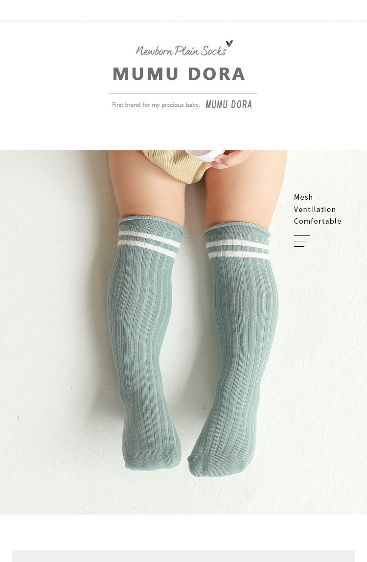 Fall/winter New Girls' Tube Socks Baby Indoor Non-slip Floor Baby Over-knee Socks Wholesale display picture 13