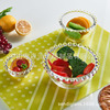 Manufactor Direct selling solar system ZAKKA style circular Dot Pearl Mini Glass Salad Dessert Bowl