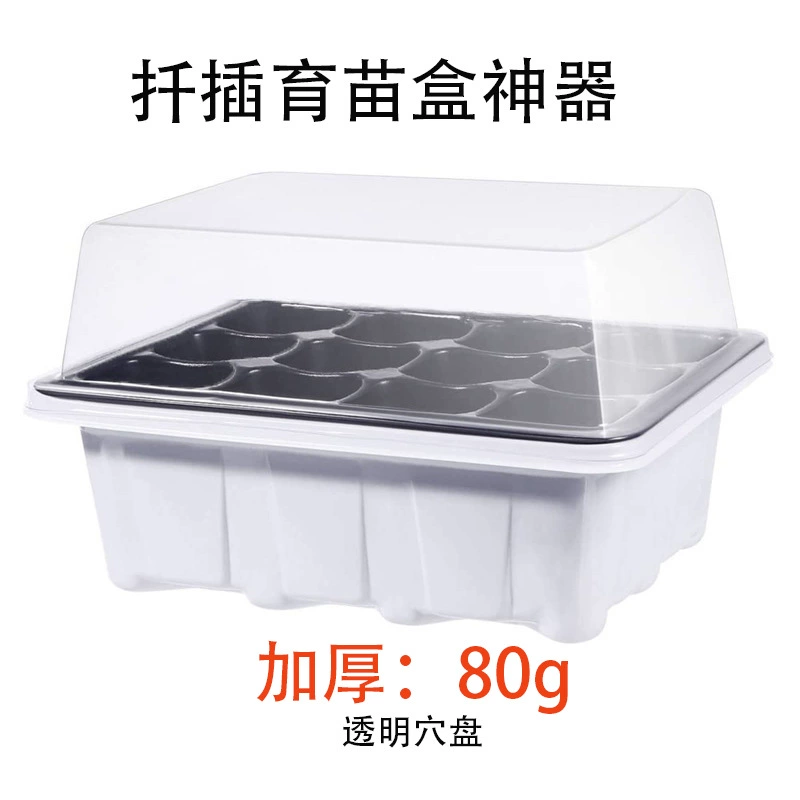 Оптовая Продажа с фабрики утолщенная увлажняющая изоляция для резки рассады артефакт прозрачный лоток для вилок 3 предмета лоток для рассады коробка для рассады