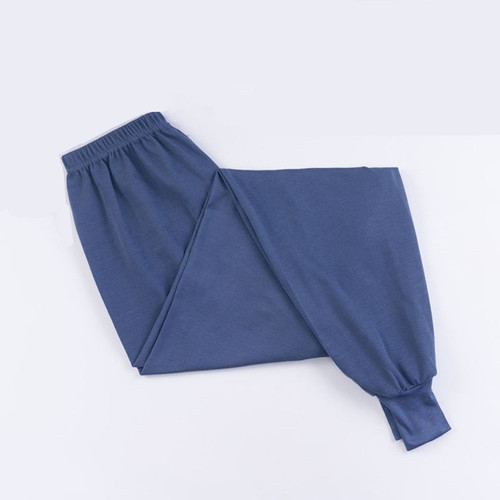 Men's and Women's Autumn Leggings for Middle-Aged and Elderly, Cotton Pants, Thin Print Lined Warm Pants for Seniors, Street Vendor Style