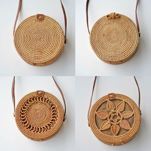 Vietnamese Autumn Vine Weave Bag Retro Influencer rattan bag Instagram