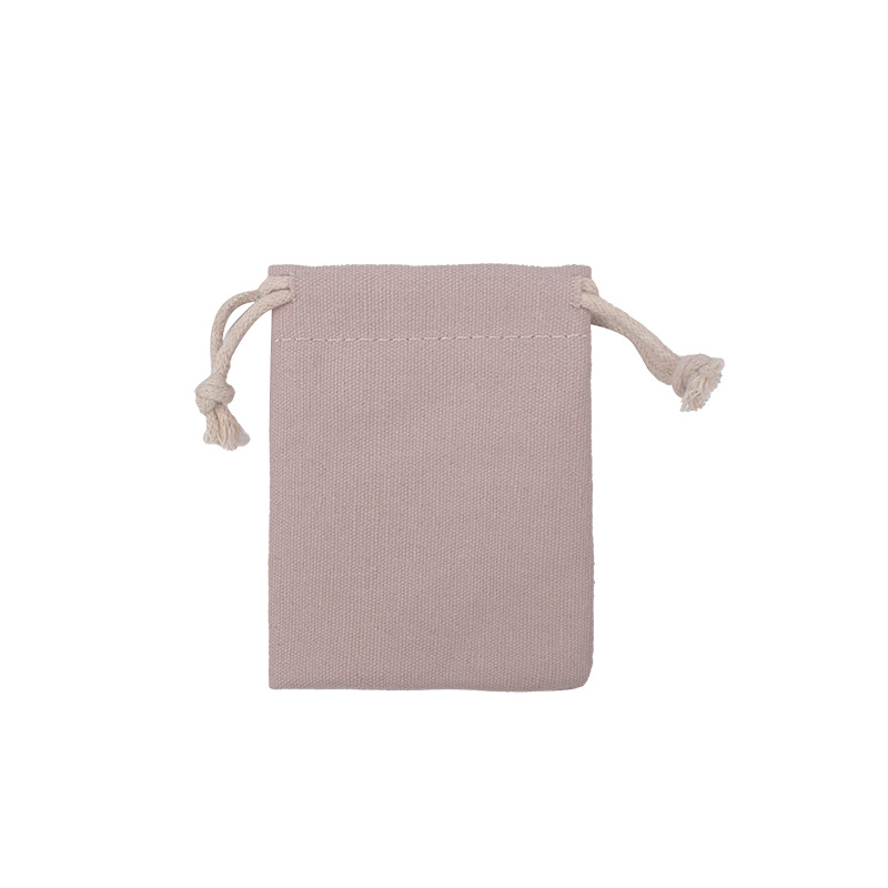 Cotton Printing Drawstring Packaging Storage Bag display picture 1