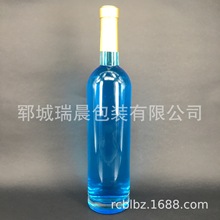 厂家生产玻璃瓶 简约时尚晶白料果酒瓶 款式多样品全规格多