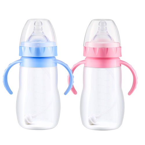 索仁婴儿宝宝新生儿宽口径防摔全硅胶奶瓶柔软可捏老人小孩均可用