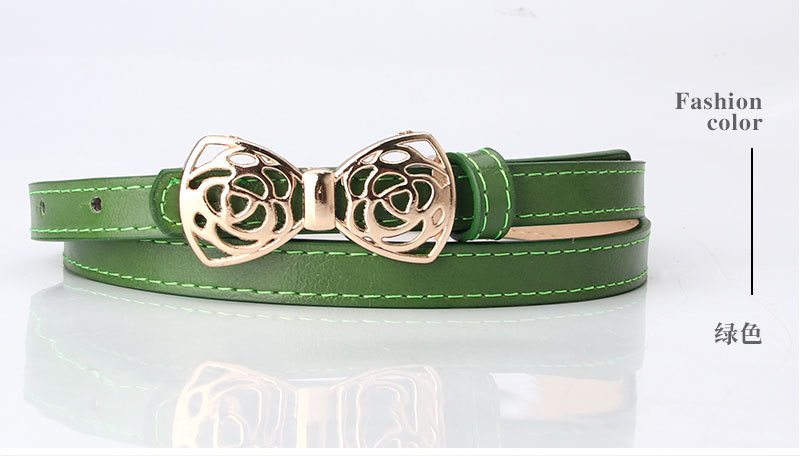 Sweet Butterfly Gold Buckle Belt display picture 8