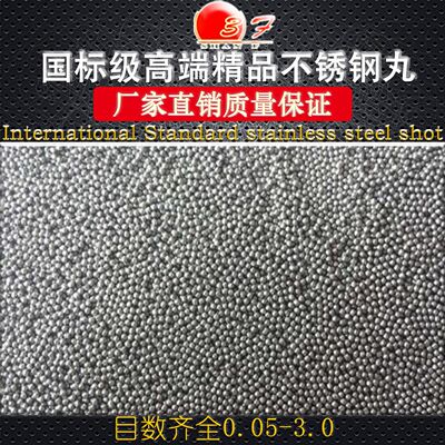 厂家无磁雾化410抛光钢丸304不锈钢丸 430不锈钢抛丸 压铸件抛丸
