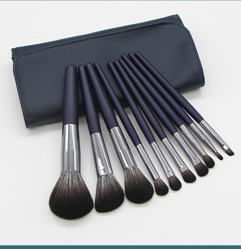 Fashion Artificial Fiber Wooden Handle Makeup Brushes 1 Set display picture 4