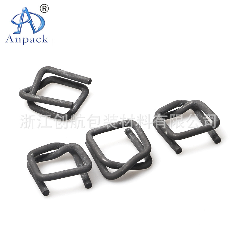 Anpack 捆绑带配套19mm黑色回型扣钢丝打包扣 一箱起售 诚招代理