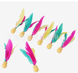 Оптовые короткие волосы Sanmao Board Board Badminton Стреляйте в плохую бадминтон цветочные перчатки высокая промокание на открытом воздухе 3