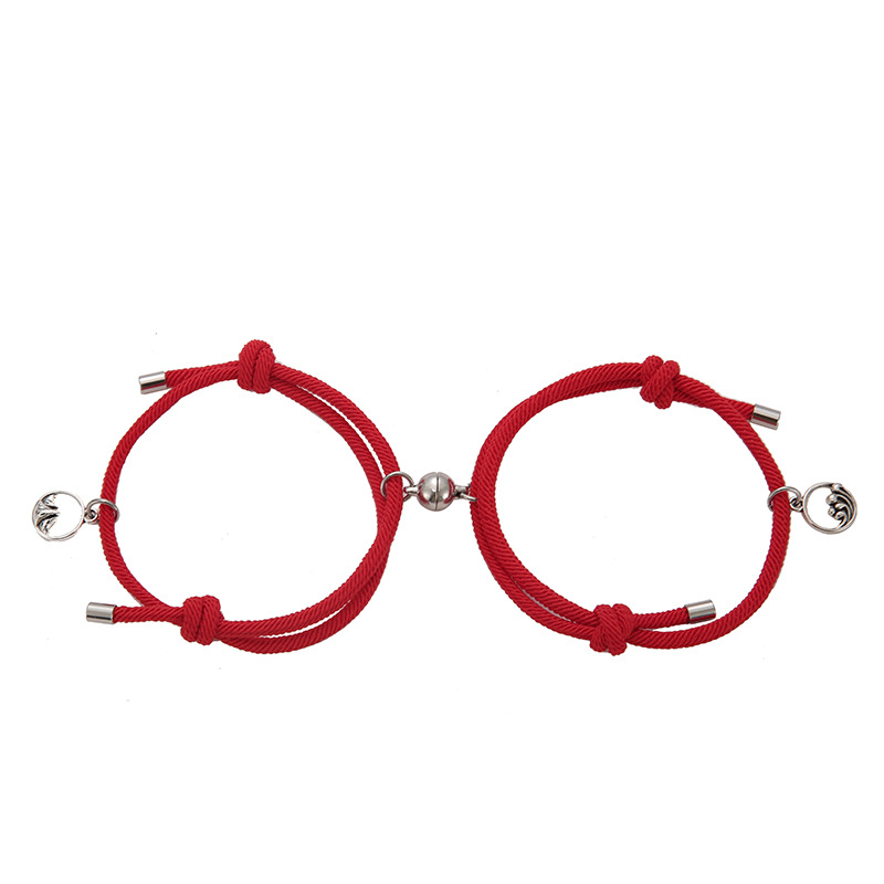 Wholesale Jewelry Simple Alloy Couple A Pair Bracelet Nihaojewelry display picture 10