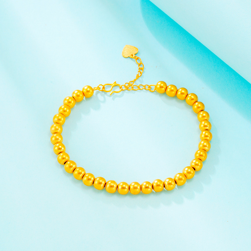 Antiguo patrimonio pulsera imitación 24K oro en línea en vivo Venta caliente joyería stand arena suministro de oro cabeza fábrica al por mayor