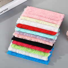 15CM No-Elastic Lace Edge Exquisite Rose Net Base Embroidered Lace Edge Lace Hem Clothing Accessory