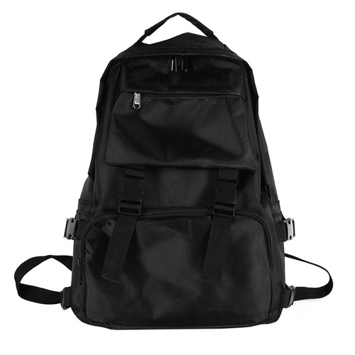 Schoolbags for women, Korean style trendy brand ins workwear style, versatile casual students, men and women schoolbags, Japanese style Hong Kong style retro backpacks