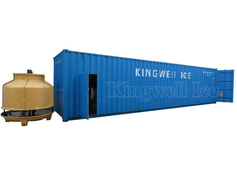 Factory direct supply container ice brick machine, daily 1~12 tons ice machine transparent ice industrial ice machine