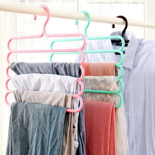 Thick Multi-layer Pants Hanger, Special Pants Hanger, Household Plastic Pants Rack for Wholesale