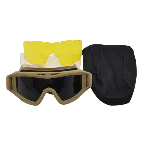 Wholesale Military Lovers Sunglasses Tactical Windproof Shockproof Desert Goggles Special Forces Protective Glasses Outdoor Equipment